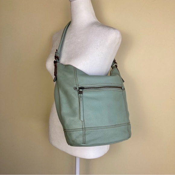 The Sak Pebble Leather Honeydew Hobo Bag - Picture 2 of 16